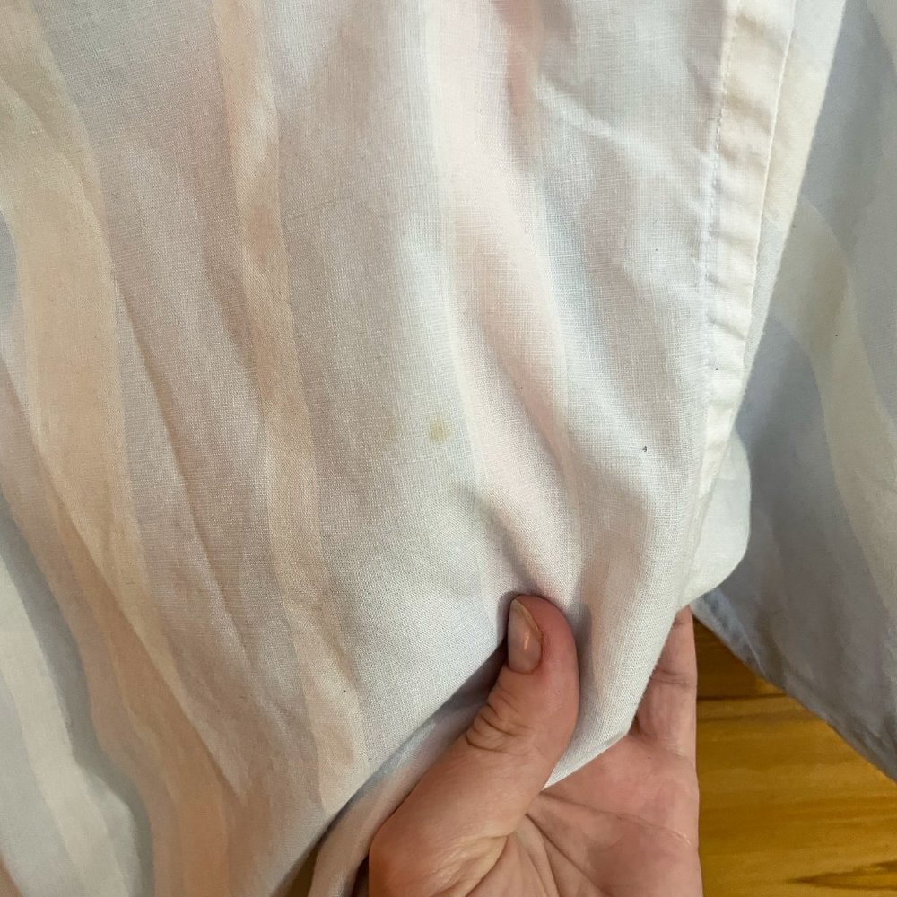 Christian Dior Button Down Short Sleeve Mens Collard Top Medium - Picture 3 of 6